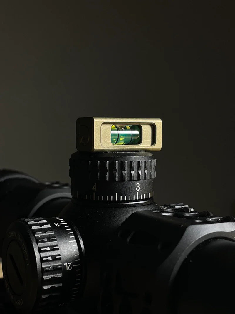 Poziomica bąbelkowa dla luneta celownicza | magnetyczna