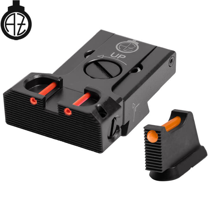 CZ 75B, CZ P-01, CZ 75 SP-01 regulowane przyrządy celownicze światłowodowe | typ B Zendl