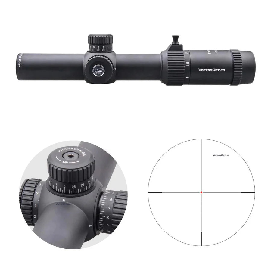 Vector Optics Forester 1-5x24SFP GenII luneta karabinowa Vector Optics