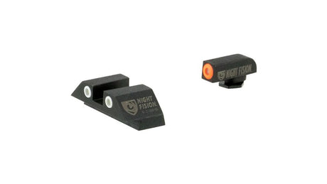 Glock 42, Glock 43, Glock 43X night sights with tritium Night Fision