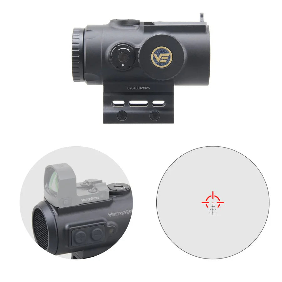 Vector Optics Paragon 4x24 ultra kompaktowy pryzmatyczny celownik do karabinu