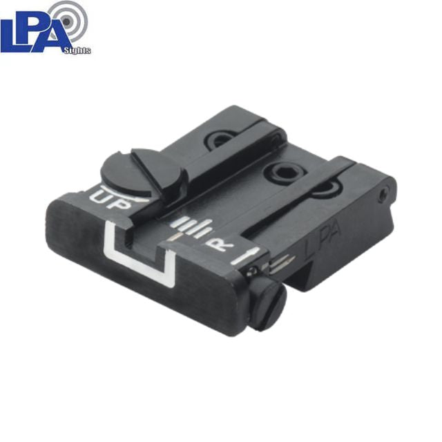 Ruger Mark adjustable rear sight | white lines