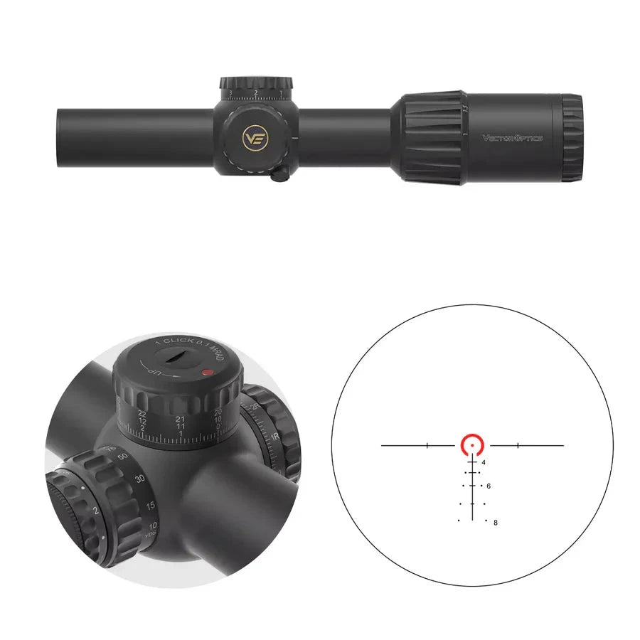 Vector Optics TAURON 1-6x24 SFP luneta celownicza Vector Optics