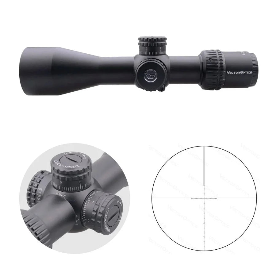 Vector Optics Veyron 3-12x44 FFP kompaktowa luneta celownicza