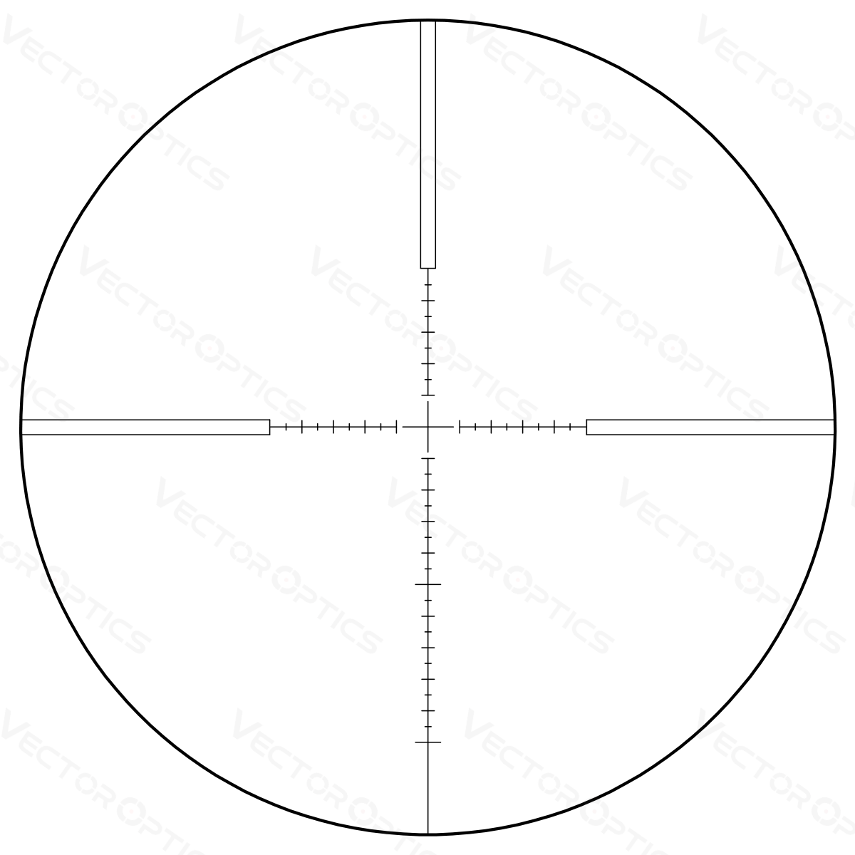 Vector Optics Veyron 3-12x44 SFP kompakt luneta celownicza