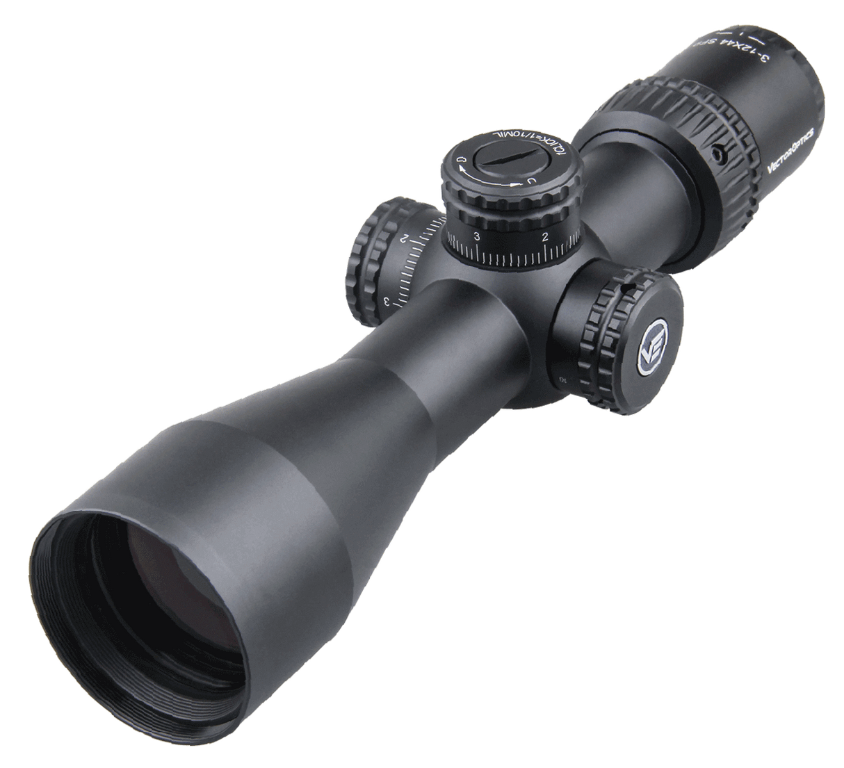 Vector Optics Veyron 3-12x44 SFP kompakt luneta celownicza