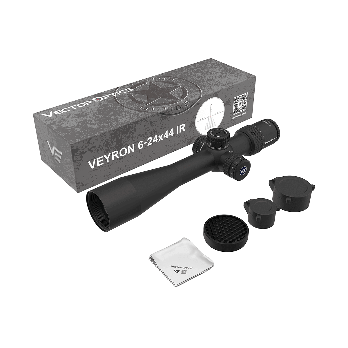 Vector Optics Veyron 6-24x44IR SFP kompaktowa luneta celownicza