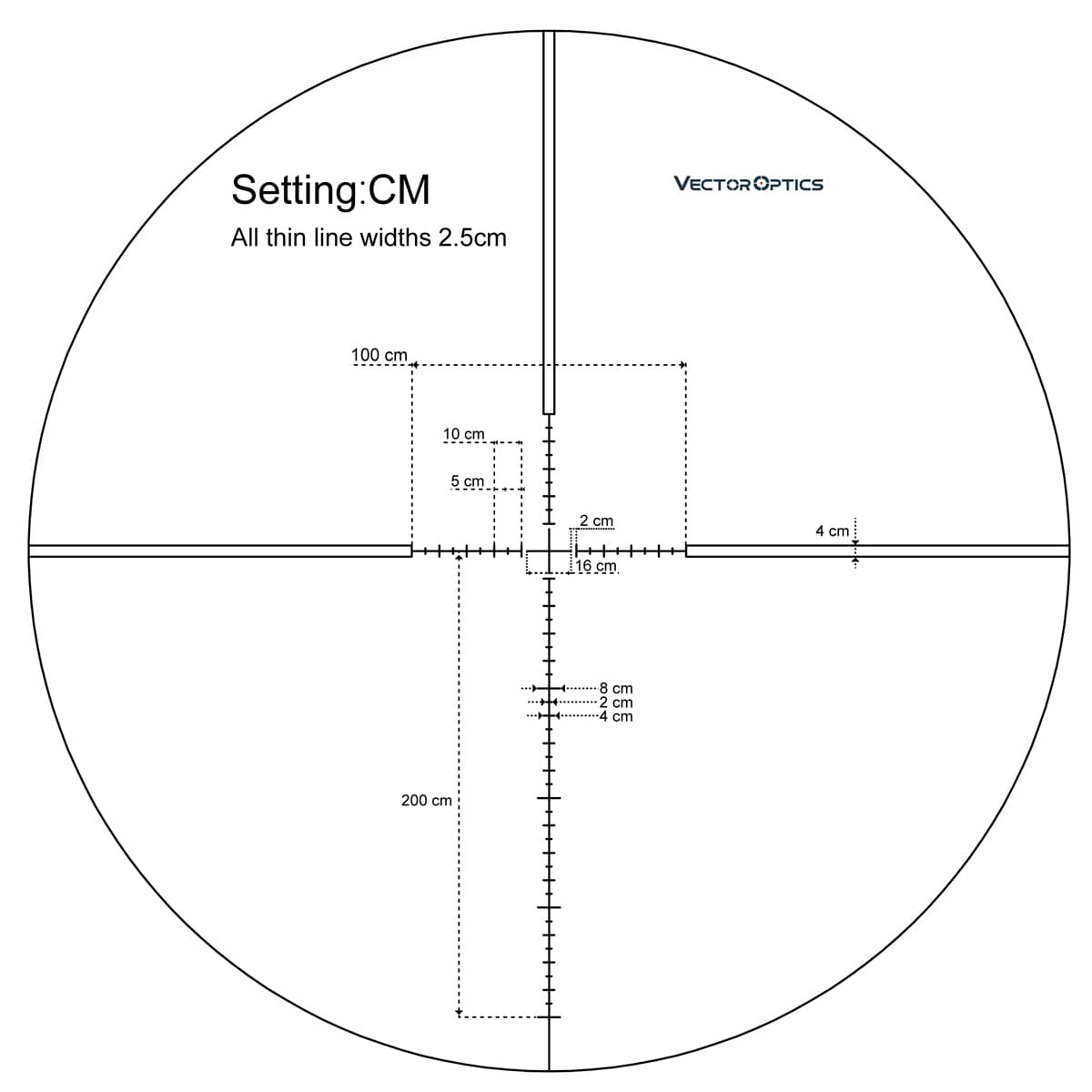 Vector Optics Veyron 4-16x44 FFP luneta celownicza