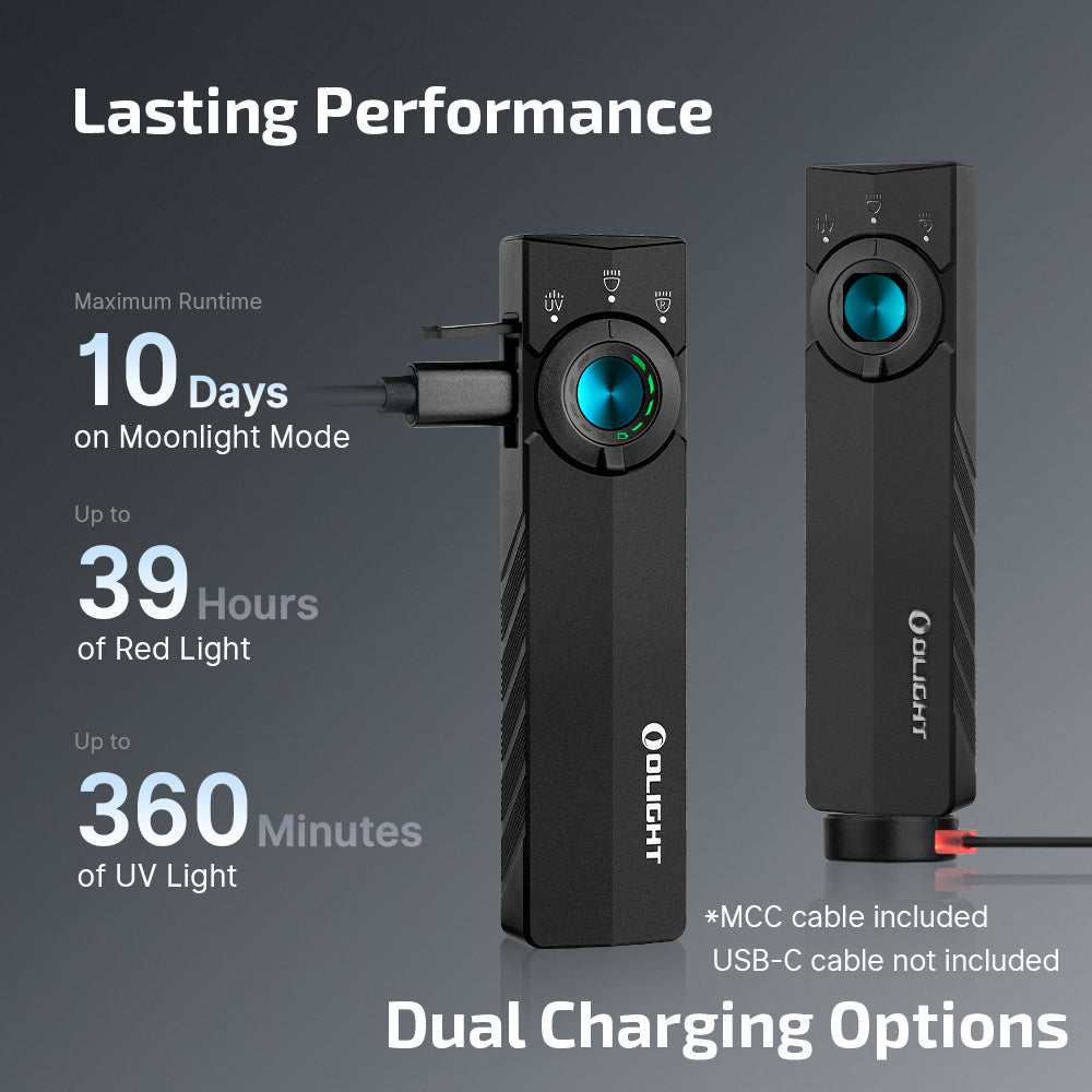 Olight ArkPro Lite | płaska latarka EDC 3-w-1 | 1.200 lm