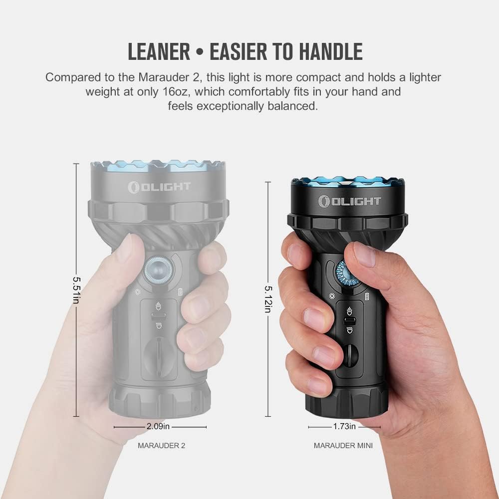 Olight Marauder Mini | wielokolorowa akumulatorowa latarka | 7.000 lm