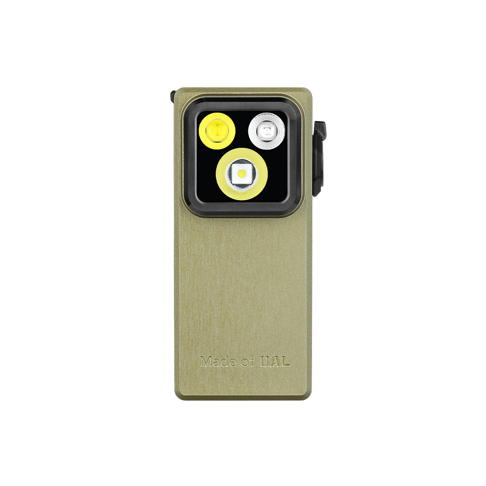 Olight Oclip Ultra | 3-w-1 przypinana latarka EDC | 530 lm - Olive Green