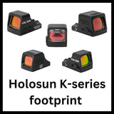 Kolimatory z footprint Holosun K-series