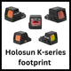 Kolimatory z footprint Holosun K-series