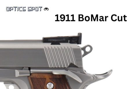1911 [BoMar Cut] regulowana szczerbinka | z światłowodami