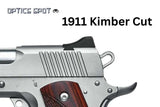 Zestaw regulowanych celowników 1911 [Kimber Cut] z włóknami optycznymi 
