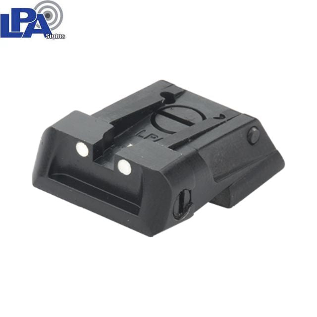 1911 [Novak Cut] adjustable rear sight | fiber optic LPA