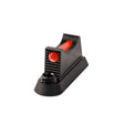 CZ Shadow 2 Orange muszka ze światłowodem | 7.5 x 1.5 mm