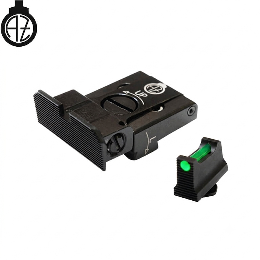Regulowane przyrządy celownicze do Glock [G17 G19 G26 & other] z światłowodem | typ