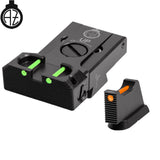 CZ 75B, CZ P-01, CZ 75 SP-01 regulowane przyrządy celownicze światłowodowe | typ B Zendl