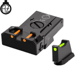 CZ 75B, CZ P-01, CZ 75 SP-01 regulowane przyrządy celownicze światłowodowe | typ B Zendl