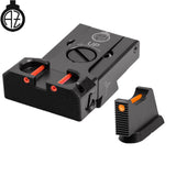 CZ 75B, CZ P-01, CZ 75 SP-01 regulowane przyrządy celownicze światłowodowe | typ B Zendl