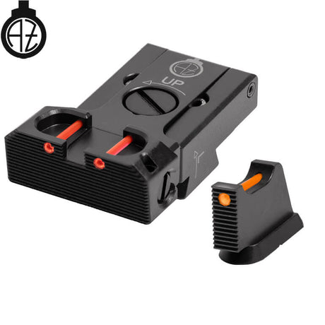 CZ 75B, CZ P-01, CZ 75 SP-01 regulowane przyrządy celownicze z światłowodem | typ B Zendl