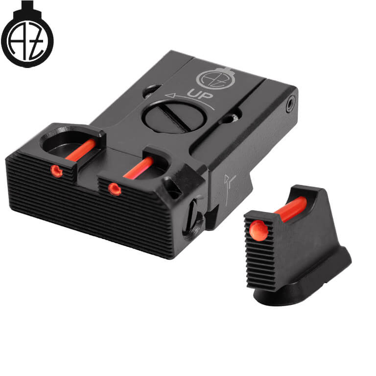 CZ 75B, CZ P-01, CZ 75 SP-01 regulowane przyrządy celownicze światłowodowe | typ B Zendl