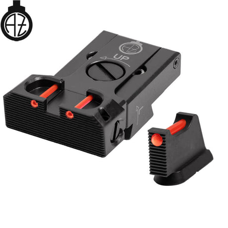 CZ 75B, CZ P-01, CZ 75 SP-01 regulowane przyrządy celownicze z światłowodem | typ B Zendl
