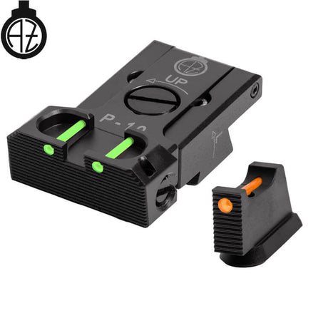 CZ P-10 regulowane przyrządy celownicze z światłowodami | typ B