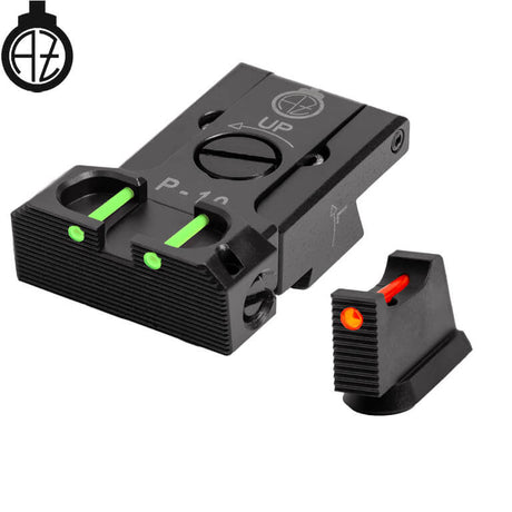 CZ P-10 regulowane przyrządy celownicze z światłowodami | typ B