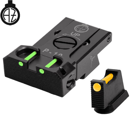 CZ P-10 regulowane przyrządy celownicze z światłowodami | typ B