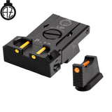 CZ P-10 regulowane przyrządy celownicze ze światłowodem | typ B 