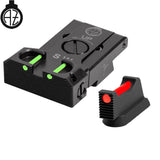 CZ Shadow 2, CZ 75 SP-01 Shadow regulowane przyrządy celownicze z światłowodami | typ B