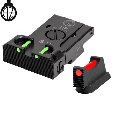 CZ Shadow 2, CZ 75 SP-01 Shadow regulowane przyrządy celownicze z światłowodami | typ B