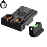 CZ Shadow 2, CZ 75 SP-01 Shadow regulowane przyrządy celownicze z światłowodami | typ B