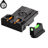 CZ Shadow 2, CZ 75 SP-01 Shadow regulowane przyrządy celownicze z światłowodami | typ B