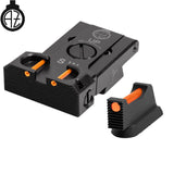 CZ Shadow 2, CZ 75 SP-01 Shadow regulowane przyrządy celownicze z światłowodami | typ B