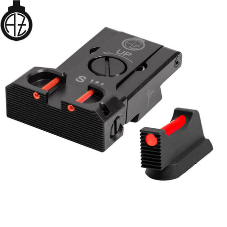 CZ Shadow 2, CZ 75 SP-01 Shadow regulowane przyrządy celownicze z światłowodami | typ B