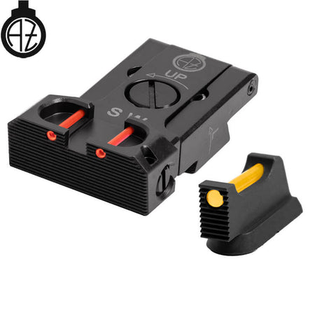 CZ Shadow 2, CZ 75 SP-01 Shadow regulowane przyrządy celownicze z światłowodami | typ B
