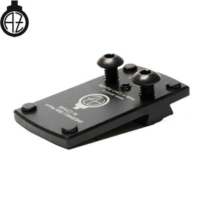 CZ 75 [75B 75 SP-01 P-01] montaż kolimatora | Shield RMSc footprint