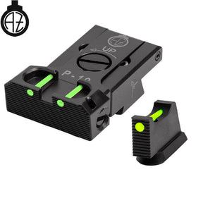 CZ P-10 regulowane przyrządy celownicze z światłowodami | typ B