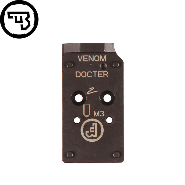 CZ Shadow 2 Optics Ready płytka pod kolimator | Docter footprint