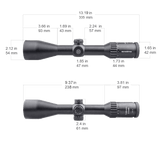 Vector Optics Continental 2-12x50 SFP luneta celownicza 