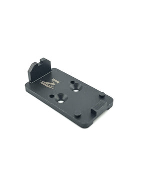 Dan Wesson DWX płytka pod kolimator z zintegrowaną szczerbinką | Trijicon RMR footprint