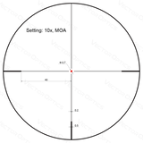 Vector Optics Leśniczy 2-10x40SFP luneta celownicza 