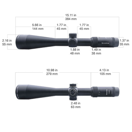 Vector Optics Forester 3-15x50SFP luneta celownicza