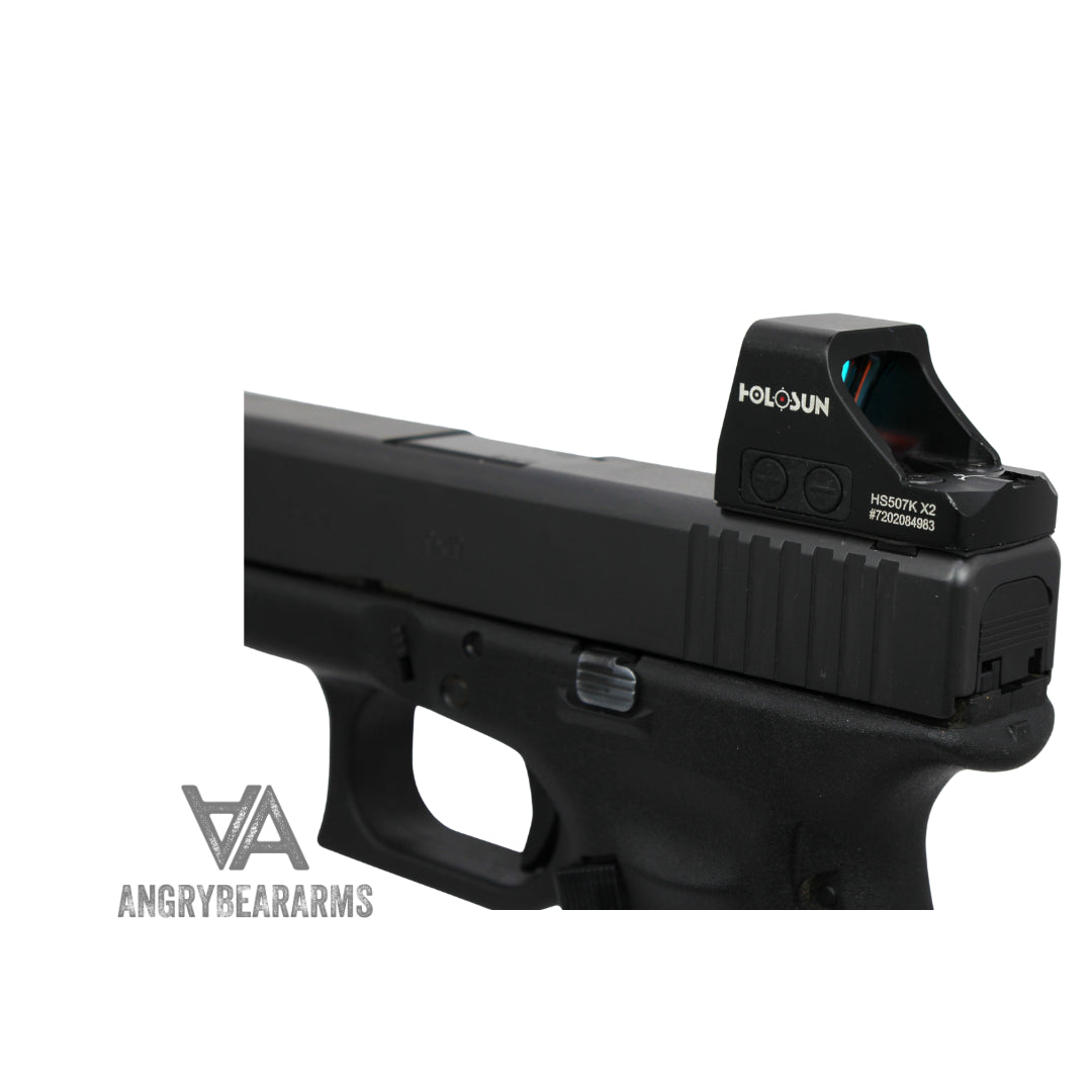 Glock [G17, G19, G26 & other] red dot mount | Shield RMSc footprint