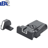 Springfield [XD,XDM] & HS Produkt [XDM HS-9 SF19] regulowane przyrządy celownicze | z białymi liniami