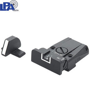 Springfield [XD,XDM] & HS Produkt [XDM HS-9 SF19] regulowane przyrządy celownicze | z białymi liniami