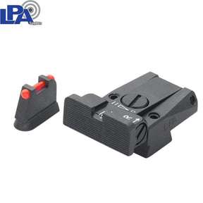 CZ 75 [75B 75 SP-01 P-01] regulowane przyrządy celownicze | z światłowodami
